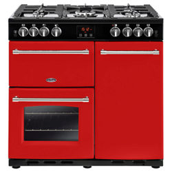 Belling Farmhouse 90G Gas Range Cooker Orange